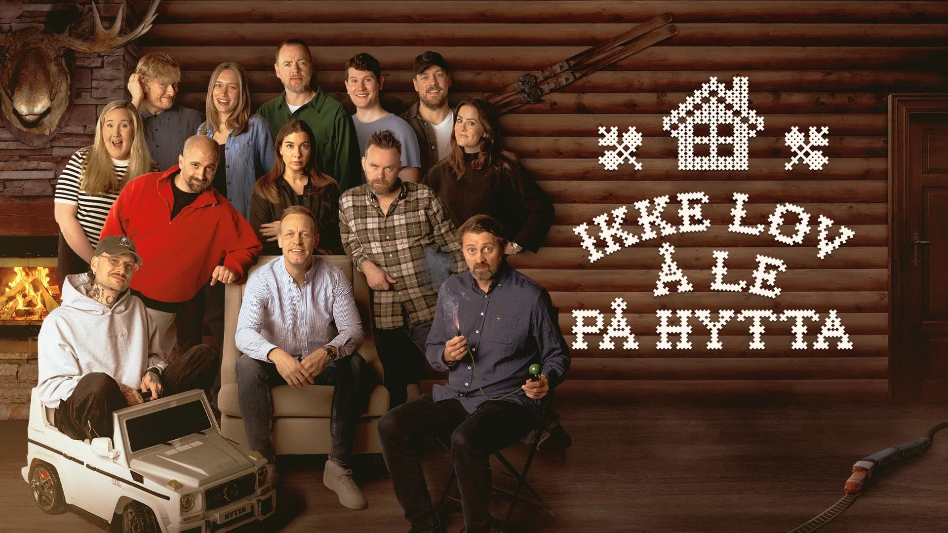 Ikke lov å le på hytta